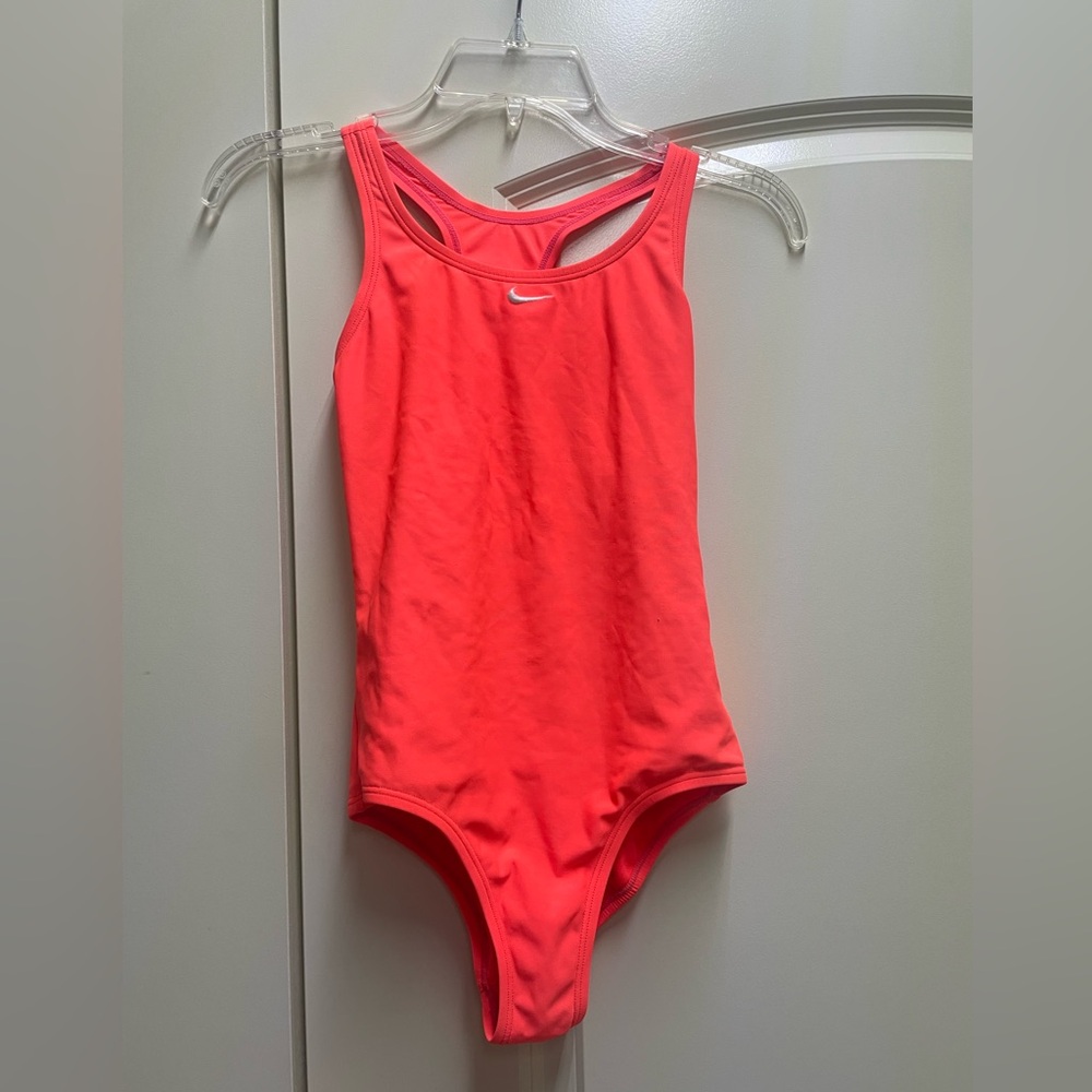Hot pink/orange Vintage Nike One Piece Swimsuit